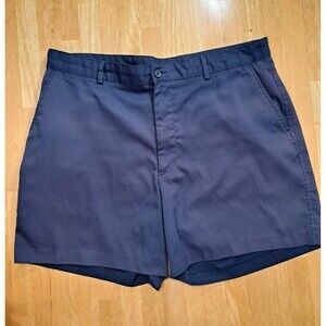 Bolle Golf Tech Men’s Flat Front Golf Shorts Navy Blue Size 38